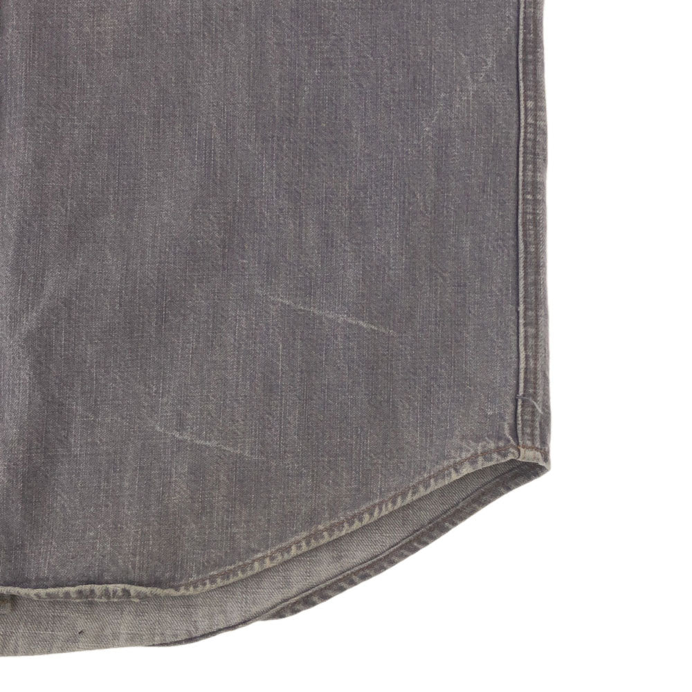 ニードルズ 日本製 長袖 デニム ウエスタンシャツ petit グレー系 Needles ネペンテス メンズ