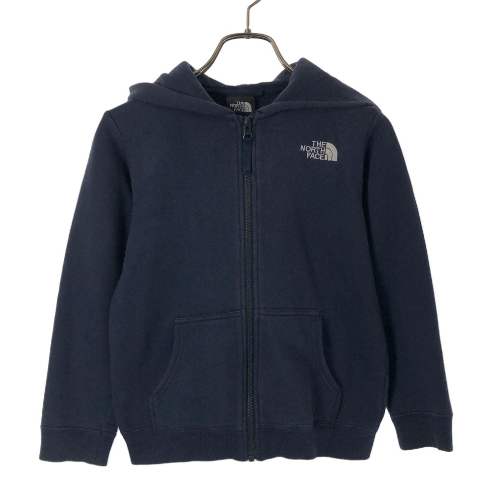 ザノースフェイス NTJ11808 長袖 ジップパーカー 130 ネイビー THE NORTH FACE アウトドア キッズ