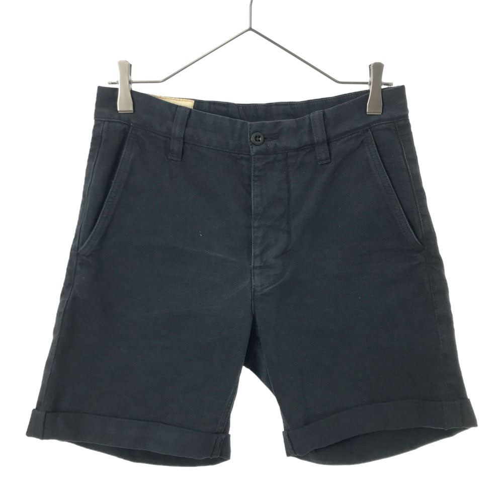 ヌーディージーンズ デニムショートパンツ w26 ネイビー Nudie Jeans ボタンフライ レディース