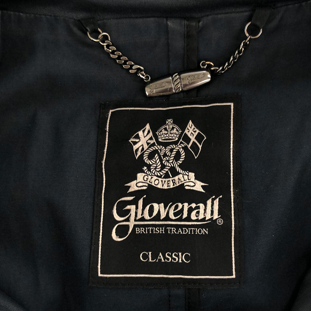 Gloverall グローバーオール 英国製 トレンチコート 40 ネイビー ダッフルコート メンズ