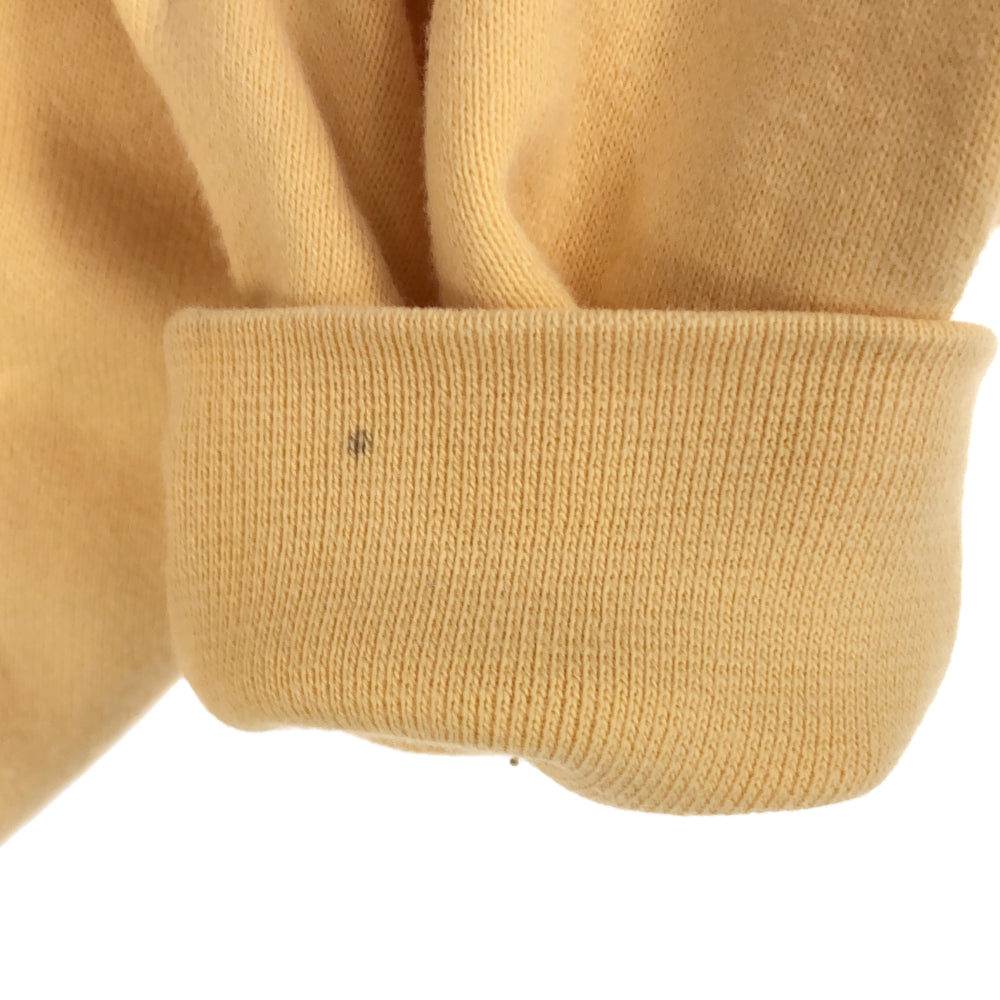 mikihouse MENS ミキハウス メンズ 日本製 ロゴワッペン 長袖 スウェット トレーナー M イエロー系 メンズ