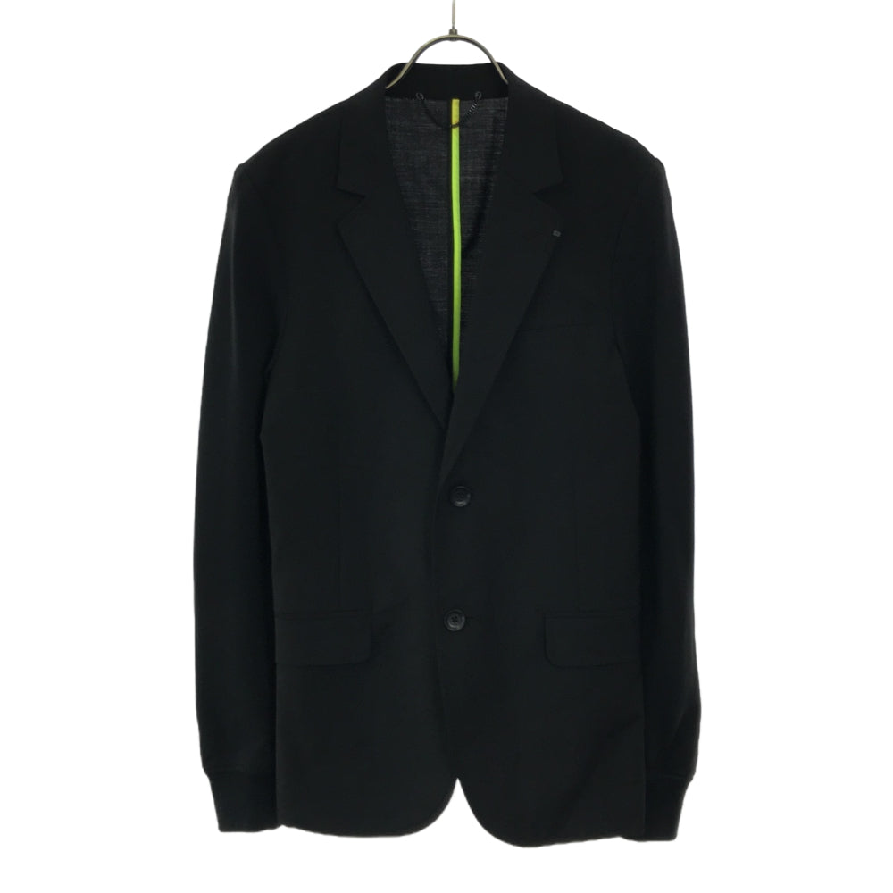 DIESEL ディーゼル 袖切替 テーラードジャケット 44 ブラック メンズ