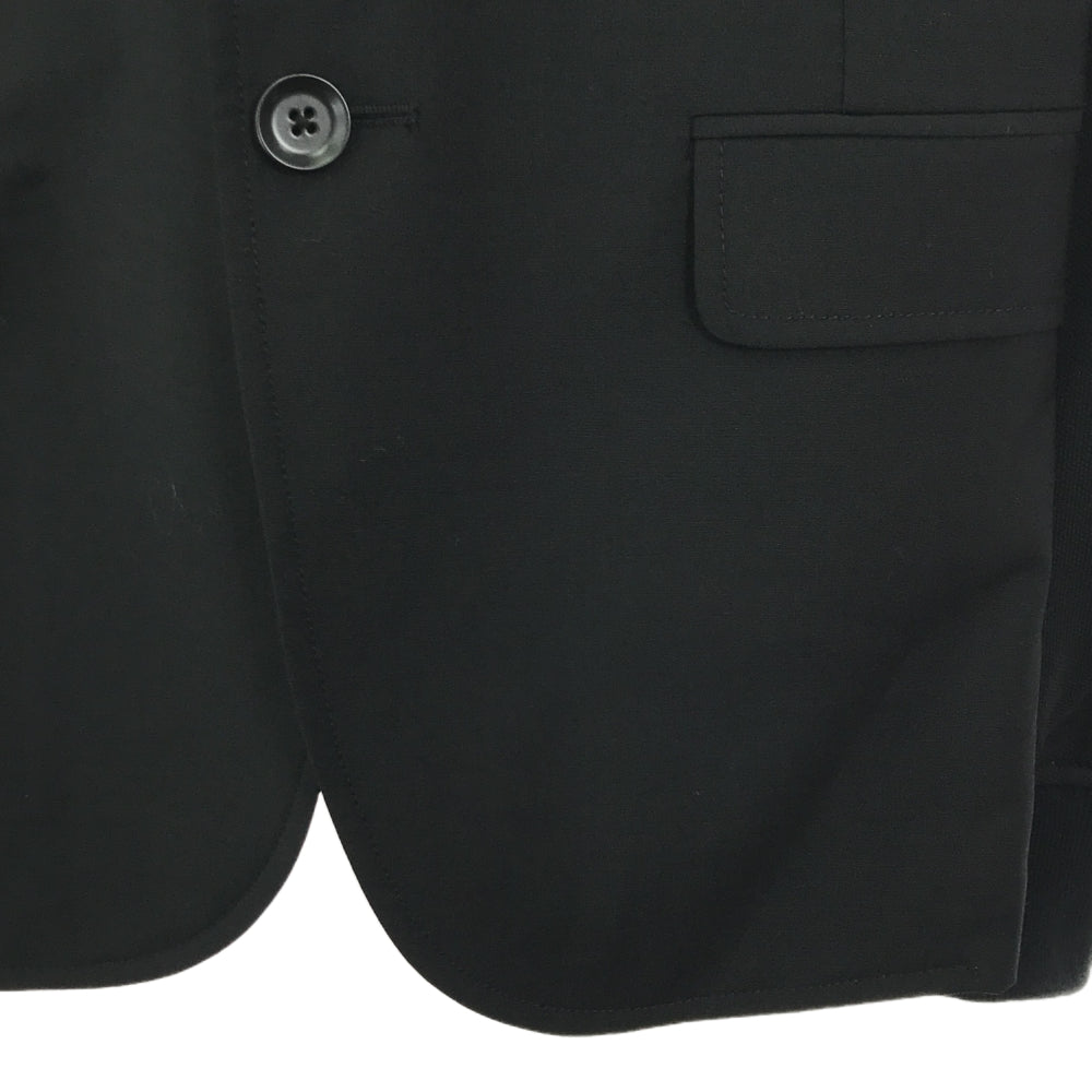 DIESEL ディーゼル 袖切替 テーラードジャケット 44 ブラック メンズ