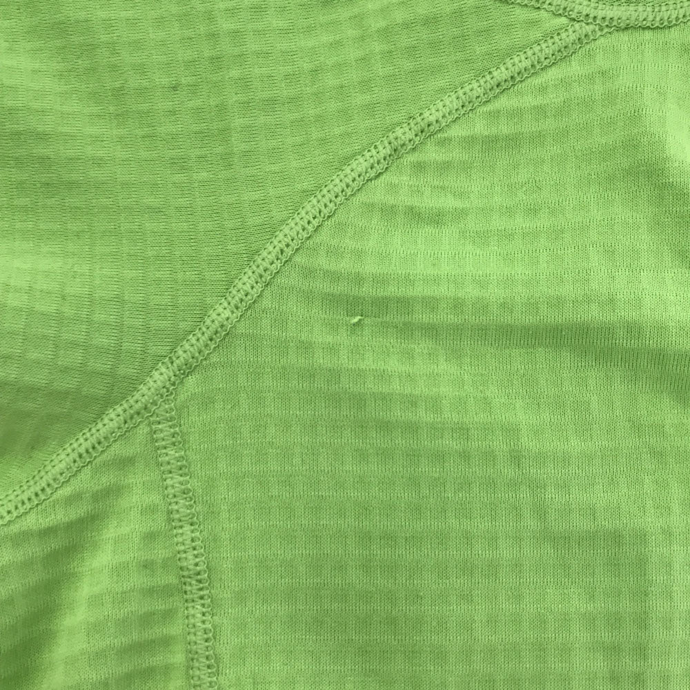 patagonia パタゴニア USA製 ハーフジップ アウトドアジャケット M ライトグリーン レディース