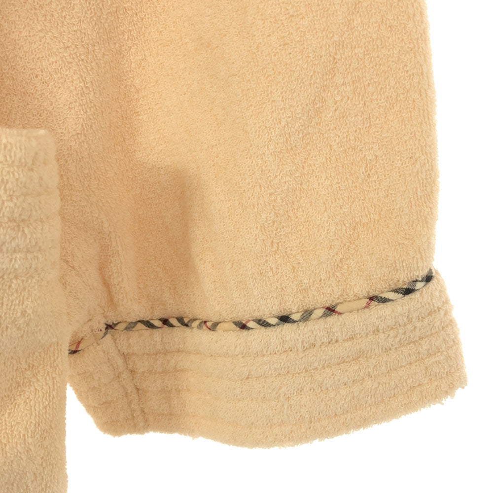 バーバリー ロンドン 日本製 長袖 バスローブ M ベージュ系 BURBERRY LONDON メンズ