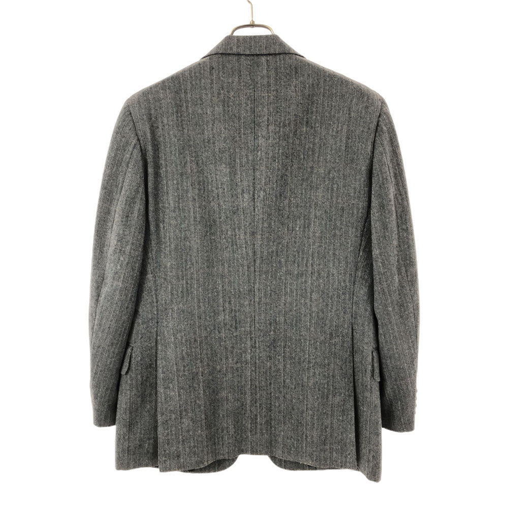Burberrys バーバリーズ ストライプ テーラードジャケット グレー メンズ