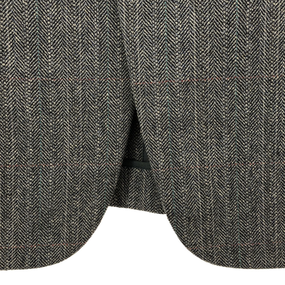 Burberrys バーバリーズ ストライプ テーラードジャケット グレー メンズ