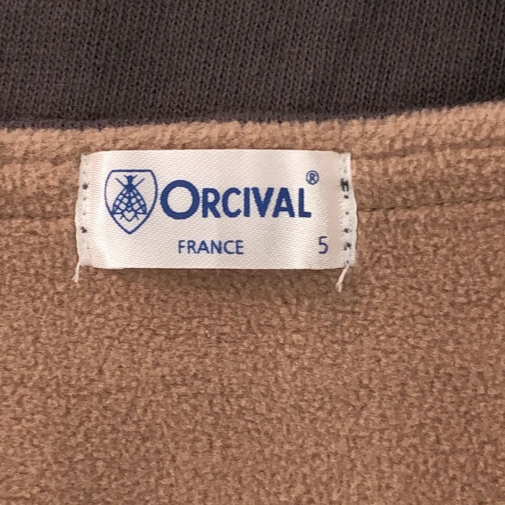 オーシバル 日本製 長袖 Tシャツ 5 グレー ORCIVAL ロンT メンズ