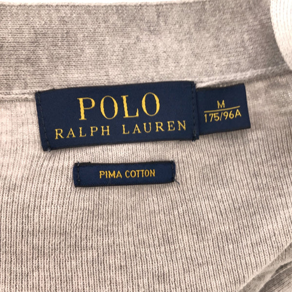 ポロラルフローレン 長袖 ニットカーディガン M グレー POLO RALPH LAUREN メンズ