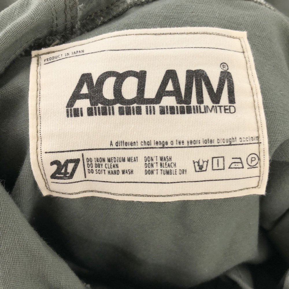 アクレイムリミテッド 長袖 プルオーバー パーカー カーキ系 ACCLAIM LIMITED メンズ