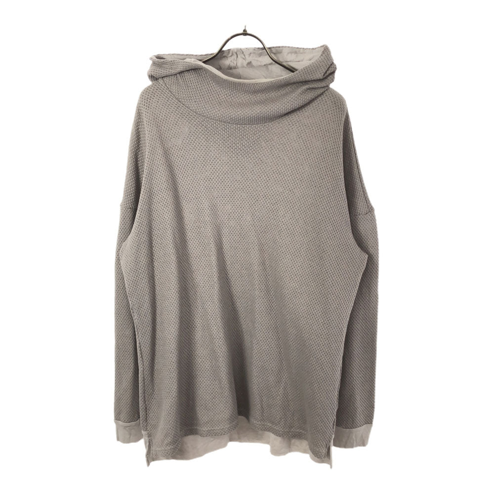 FACTOTUM ファクトタム 日本製 長袖 メッシュ パーカー 46 グレー メンズ