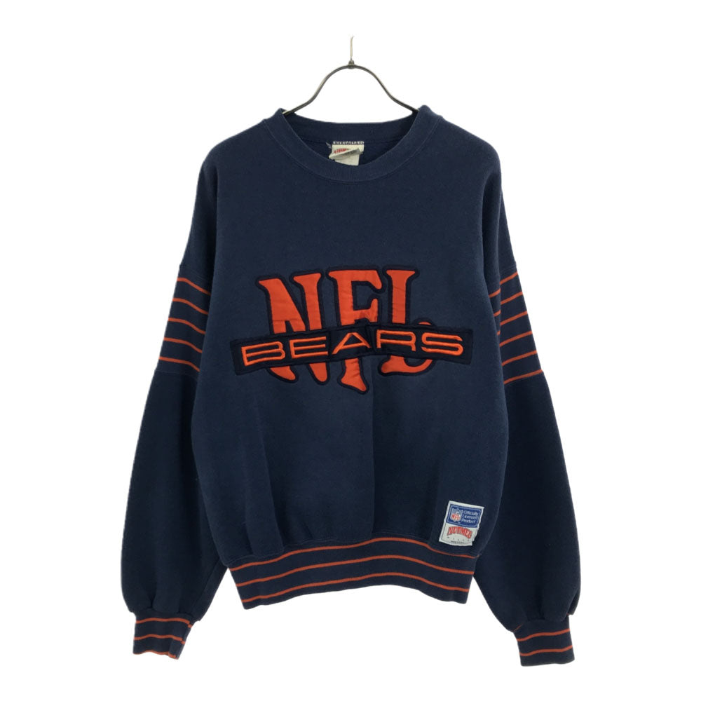 NUTMEG ナツメグ 90s USA製 長袖 トレーナー S ネイビー スウェット 裏起毛 オールド ヴィンテージ メンズ