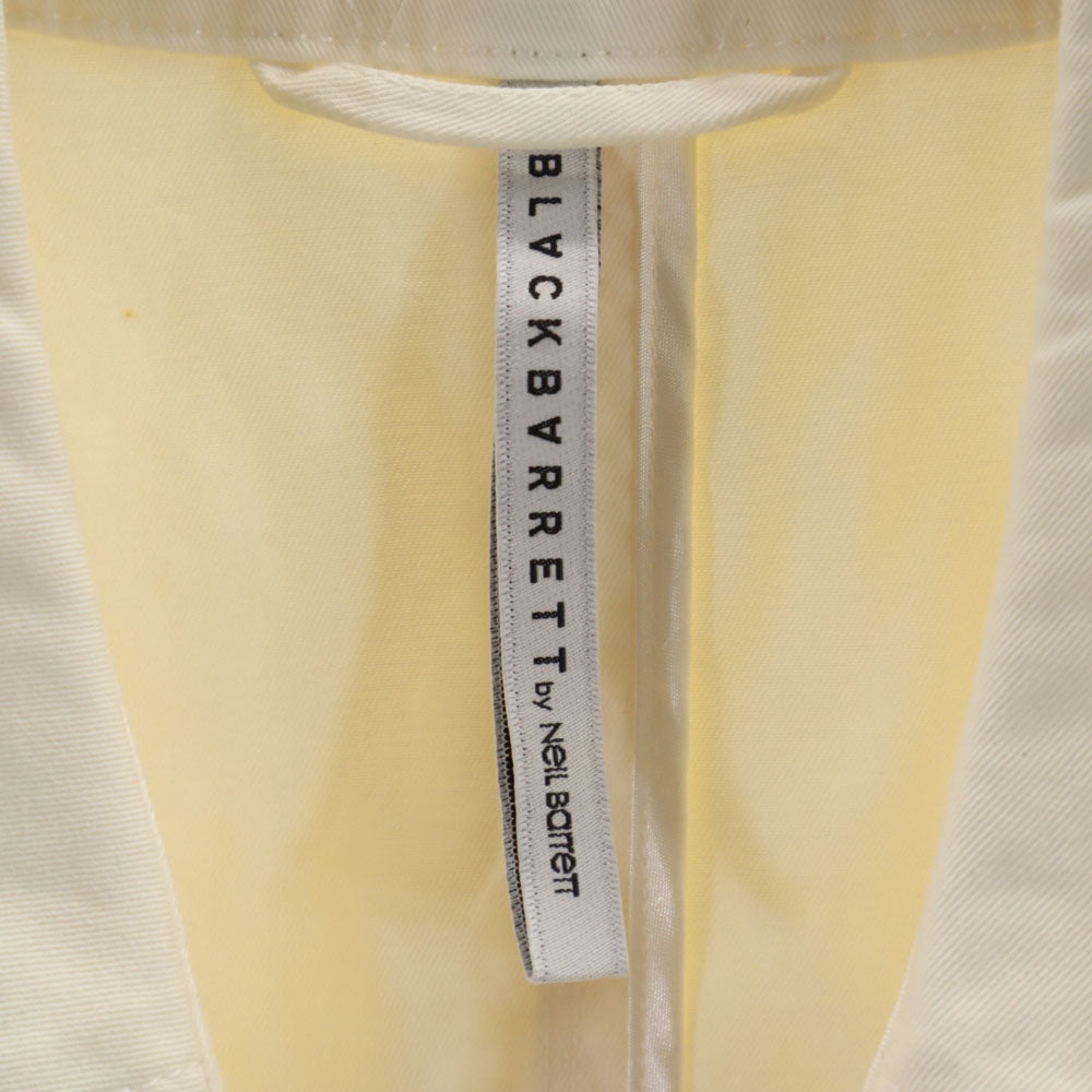 BLACKBARRETT ブラックバレット バイニールバレット 三陽商会 トレンチ ジャケット 3 アイボリー by NEIL BARRETT レディース