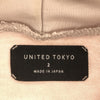 ユナイテッドトウキョウ 日本製 長袖 スウェットパーカー 2 ピンク UNITED TOKYO メンズ