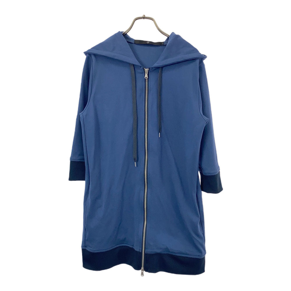 NO ID ノーアイディー 長袖 ジップパーカー 1 ブルー系 メンズ