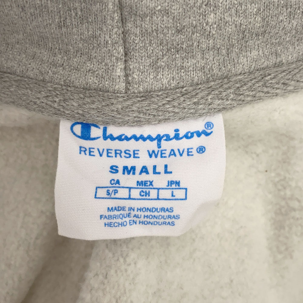 Champion チャンピオン 00s 長袖 リバースウィーブ ジップパーカー S グレー 裏起毛 メンズ