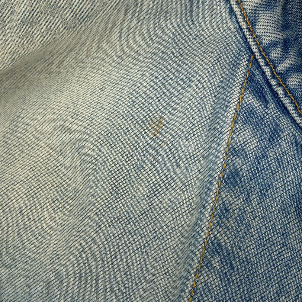 LEGENDA レジェンダ 花柄 ダメージ加工 デニムジャケット M ジージャン メンズ