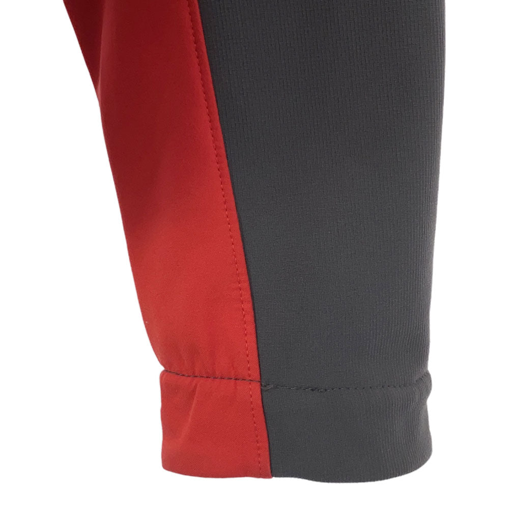 MOUNTAIN HARDWEAR マウンテンハードウェア 長袖 アウトドアジャケット L グレー×レッド Columbia メンズ