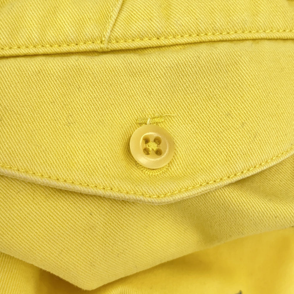 ラルフローレンスポーツ 総柄 ショートパンツ 4 イエロー RALPH LAUREN SPORT レディース