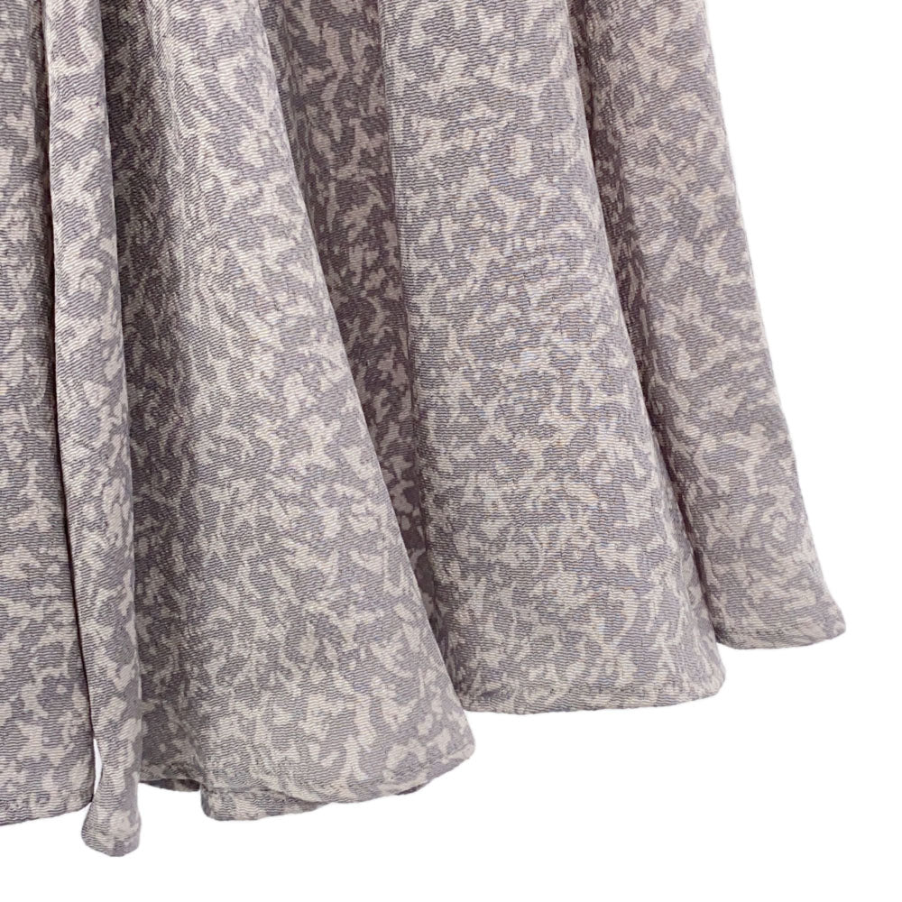 SNIDEL スナイデル SWFS214154 総柄 ロング丈 ハイウエストマーメイドプリント スカート 0 グレー系 SWFS214154 レディース