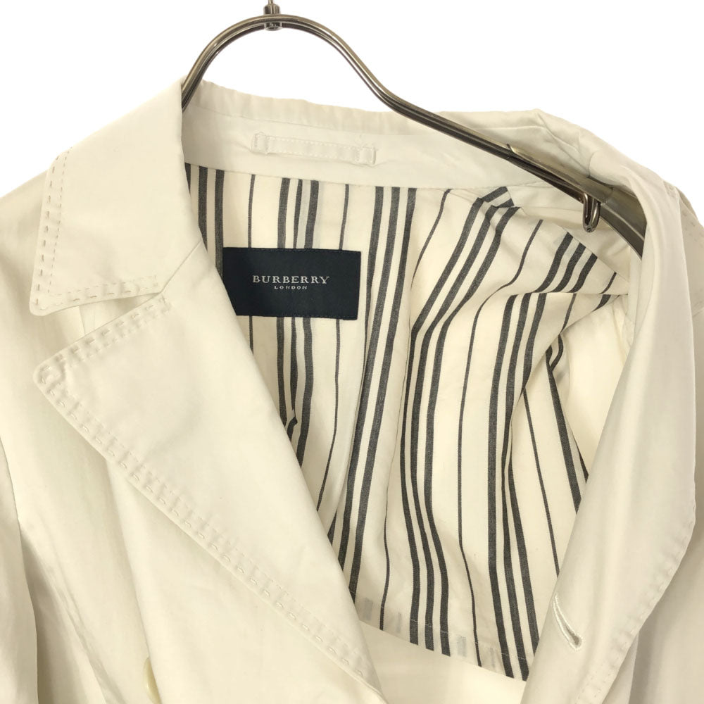 BURBERRY LONDON バーバリーロンドン ダブル ジャケット 9 ホワイト系 レディース