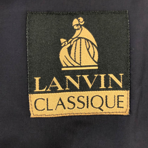 ランバンクラシック ウール ダブル テーラードジャケット R48‐45 ブラック LANVIN CLASSIQUE メンズ