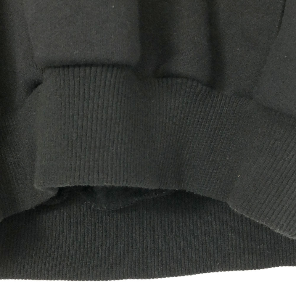 スカルスケーツ カナダ製 ロゴプリント 長袖 スウェットパーカー S ブラック プルオーバー スケートボード 裏起毛 カンガルーポケット メンズ