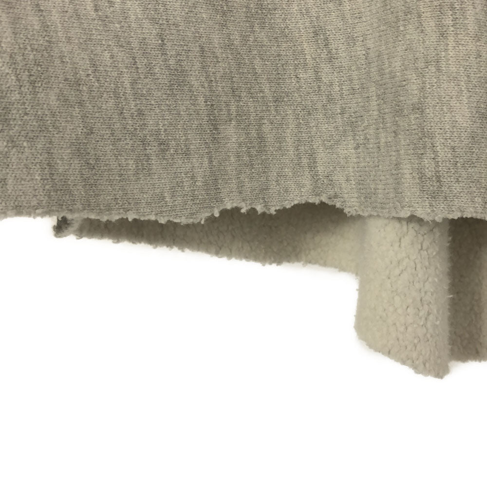 Champion チャンピオン 90s USA製 刺繍タグ オールド 3段 リバースウィーブ プリント 長袖 トレーナー L グレー 裏起毛 メンズ