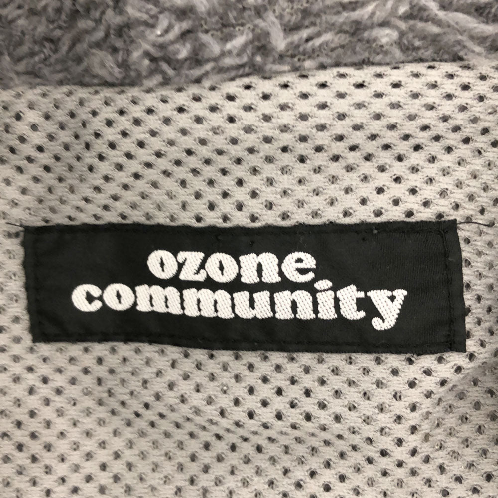 ozone community オゾンコミュニティ 日本製 ボアジャケット グレー レディース