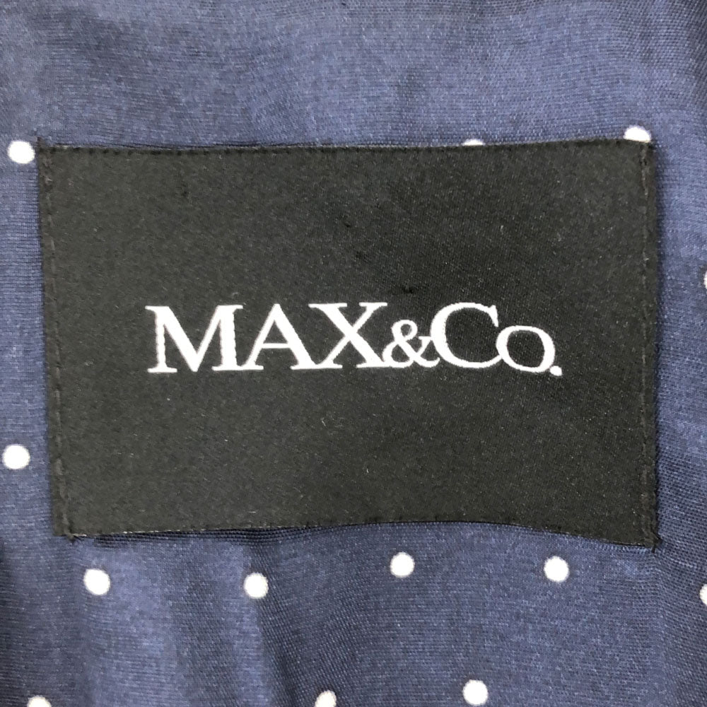 MAX&CO マックスアンドコー トレンチコート 4 ベージュ 裏ドット柄 レディース