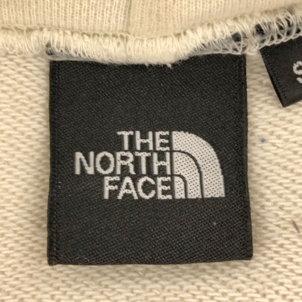 ザノースフェイス NT61801X ロゴプリント 長袖 スウェットパーカー S ホワイト系 THE NORTH FACE プルオーバー トレーナー メンズ