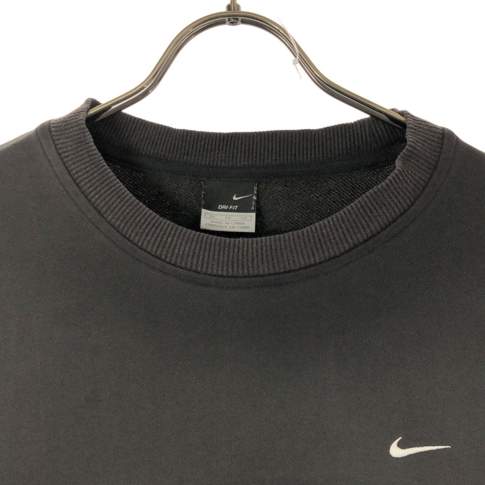 ナイキ 長袖 スウェット トレーナー XL ブラック NIKE DRI-FIT メンズ