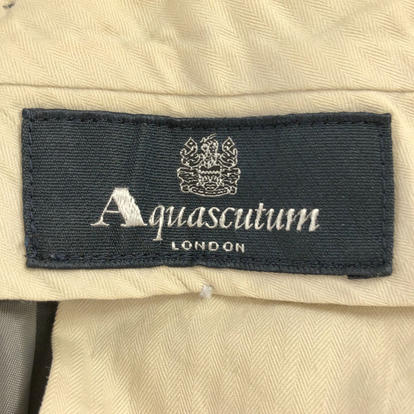 アクアスキュータム 日本製 スラックスパンツ 88 グレー系 Aquascutum メンズ