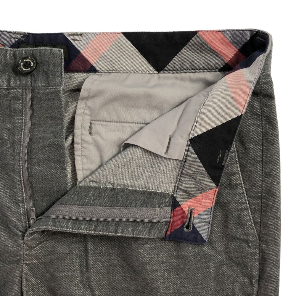 BLACK LABEL CRESTBRIDGE ブラックレーベルクレストブリッジ 三陽商会 タック パンツ L グレー メンズ