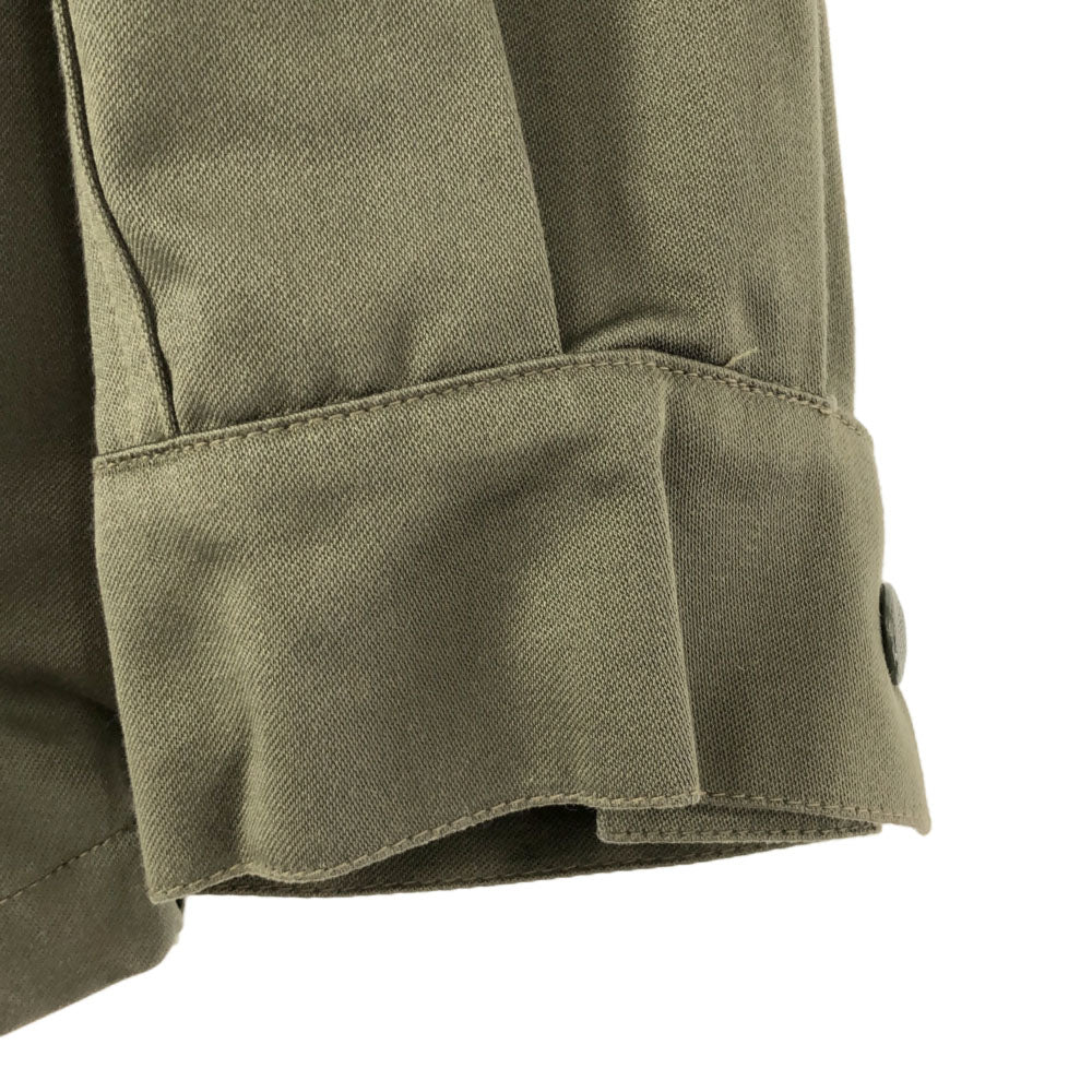 FRENCH ARMY フランス軍 90s F2ジャケット オールド 長袖 ミリタリージャケット カーキ 比翼ボタン メンズ