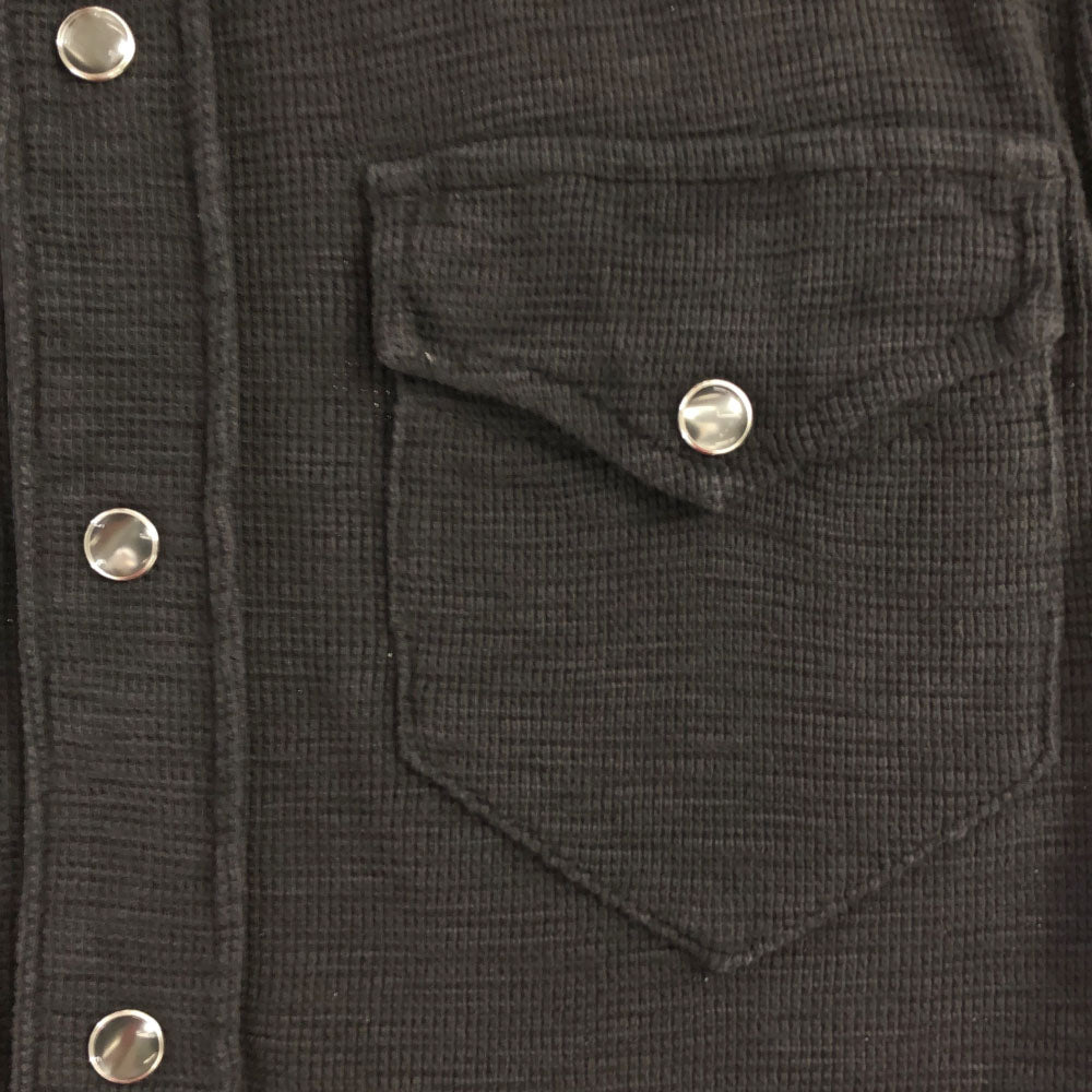 RRL ダブルアールエル 1ツ星 長袖 ウエスタンシャツ XXS ブラウン RALPH LAUREN メンズ