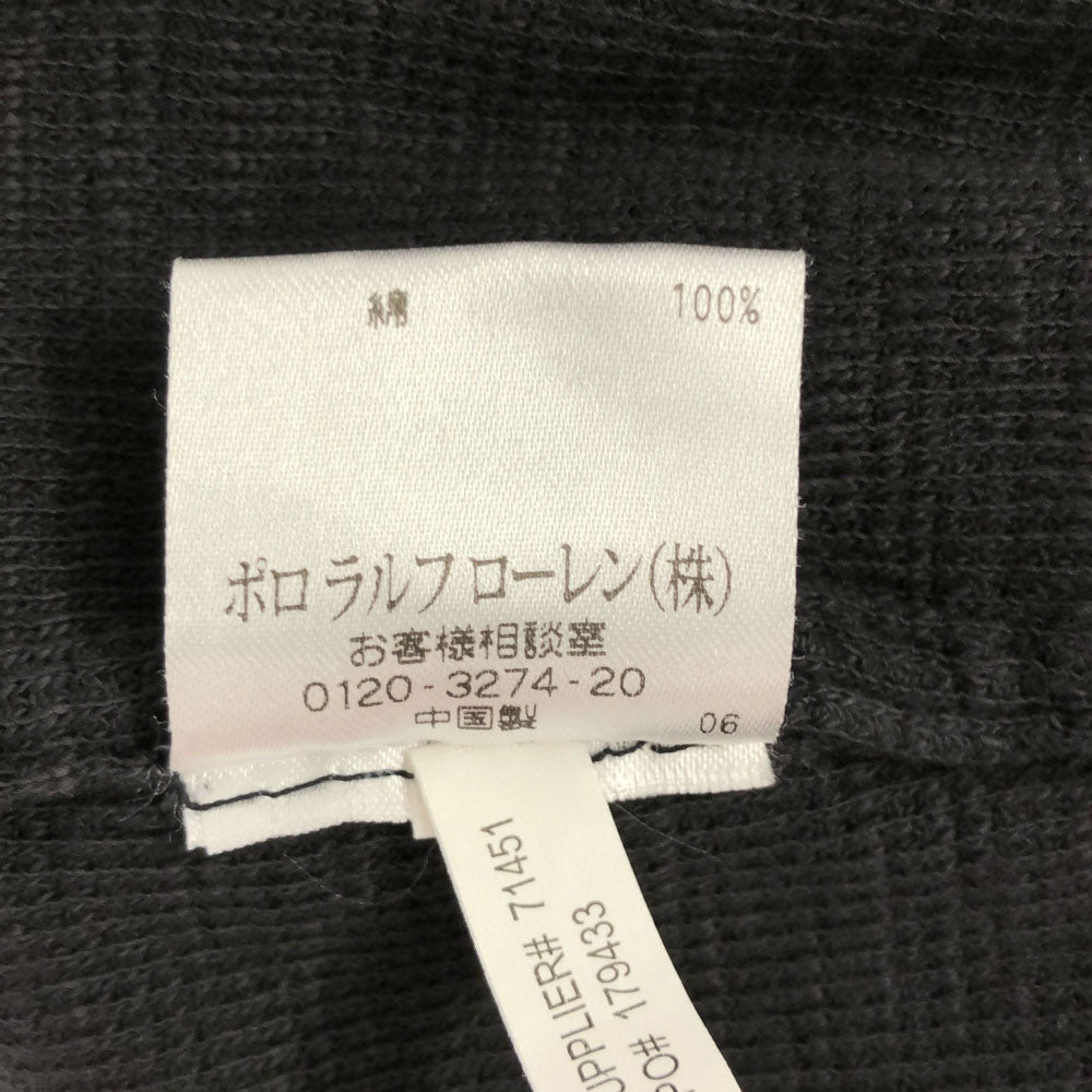 RRL ダブルアールエル 1ツ星 長袖 ウエスタンシャツ XXS ブラウン RALPH LAUREN メンズ