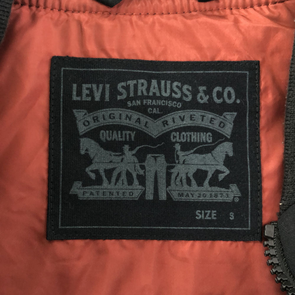 Levi's リーバイス 長袖 ブルゾン S ブラック ジップジャケット メンズ