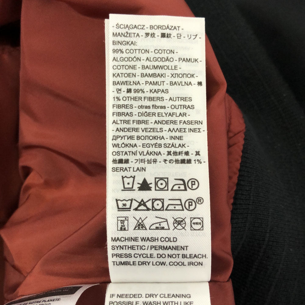 Levi's リーバイス 長袖 ブルゾン S ブラック ジップジャケット メンズ