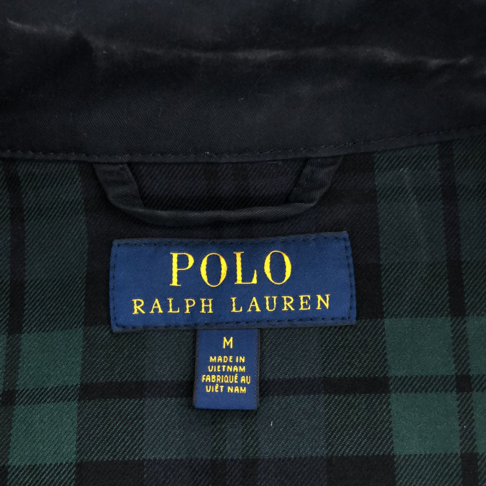 ポロラルフローレン 長袖 コットンジャケット M ネイビー POLO RALPH LAUREN メンズ