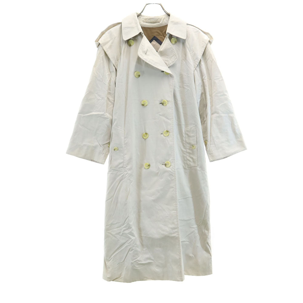 バーバリーズ 英国製 長袖 トレンチコート ベージュ Burberrys レディース