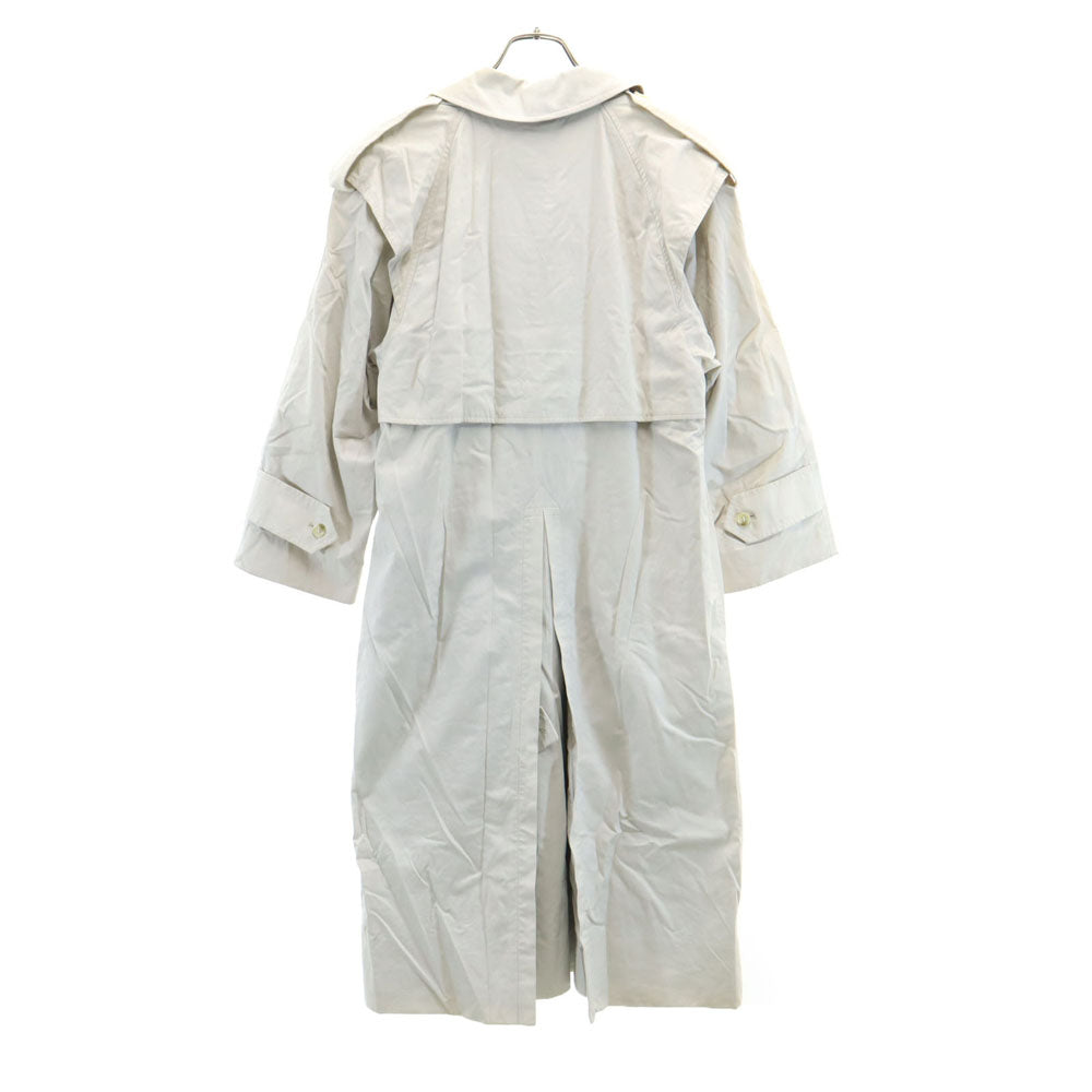 バーバリーズ 英国製 長袖 トレンチコート ベージュ Burberrys レディース