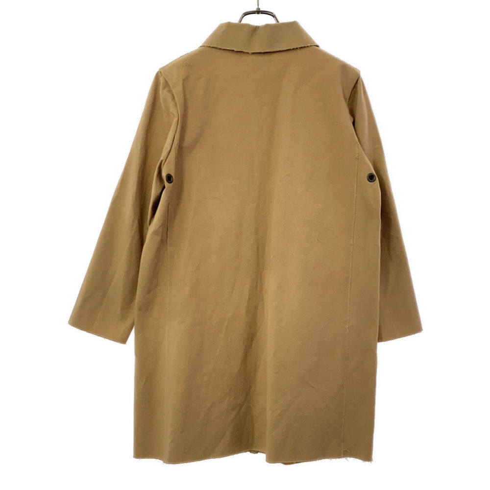 アトリエペネロープ 日本製 ステンカラーコート ベージュ ateliers PENELOPE biqui レディース