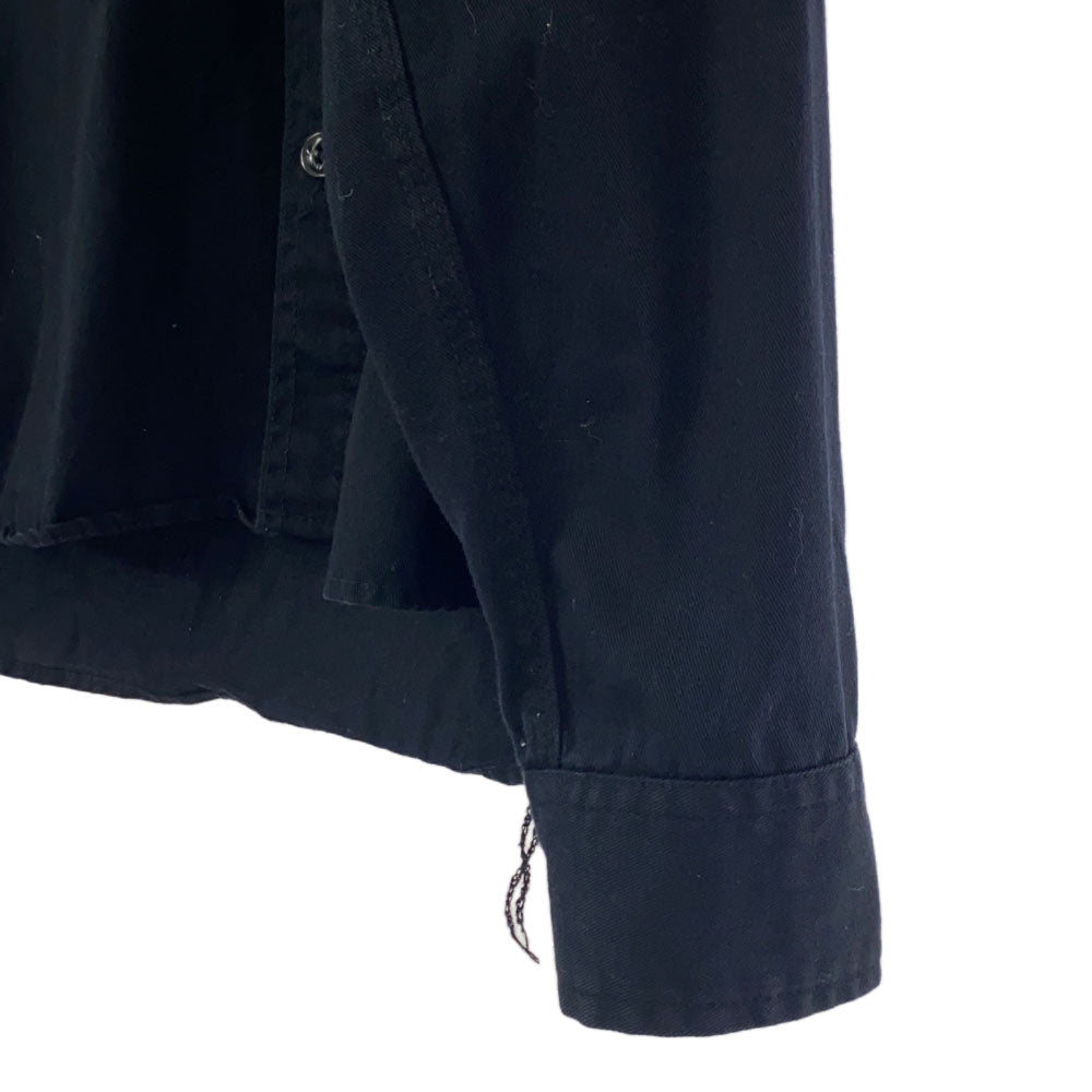 TENDERLOIN テンダーロイン 日本製 長袖 コットンシャツ S ブラック メンズ