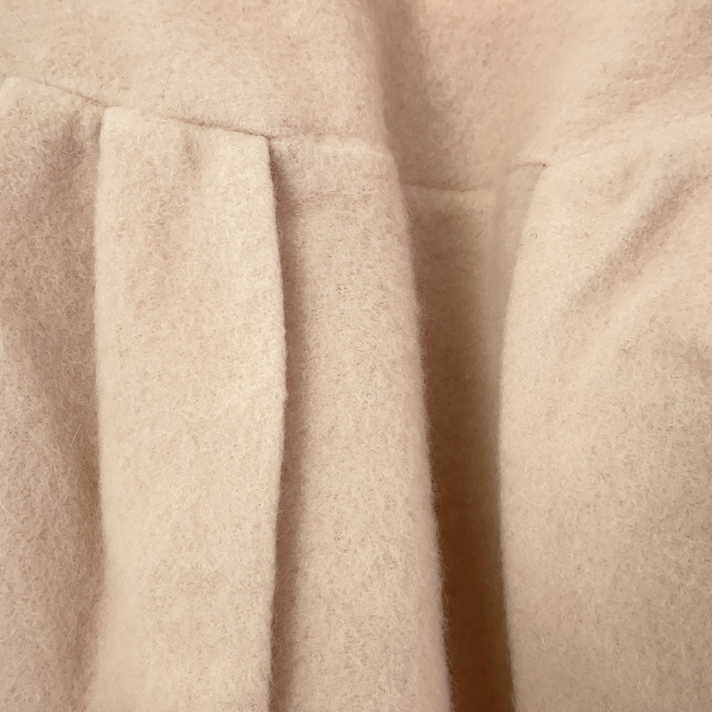 未使用 FRAY I.D フレイアイディー 日本製 ウールブレンド バルーン ミニスカート 0 ピンク タグ付き FFSD12569 レディース