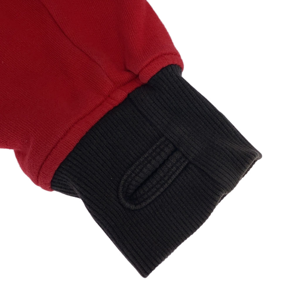 エレメント プリント 長袖 スウェット ジップパーカー L レッド ELEMENT メンズ