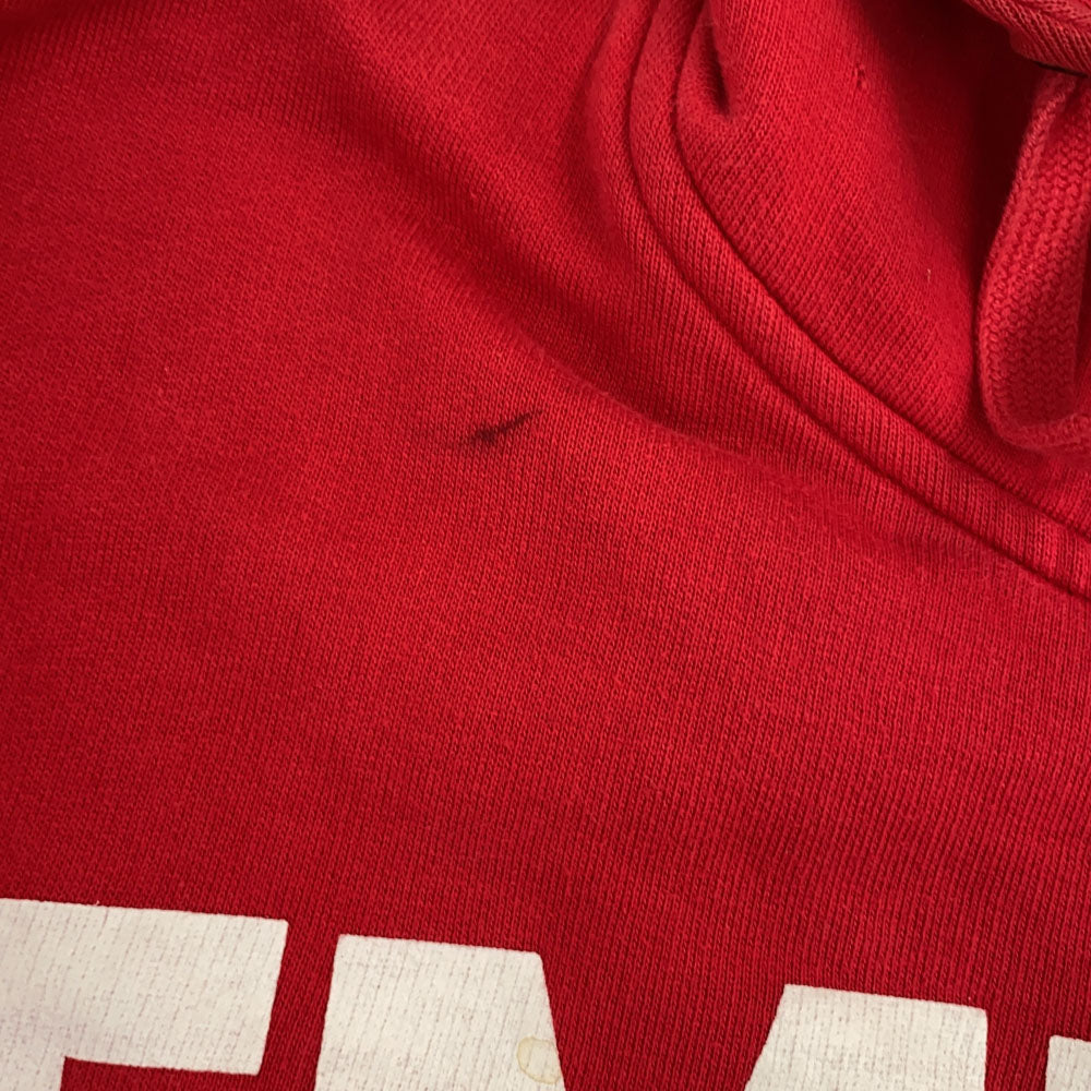 エレメント プリント 長袖 スウェット ジップパーカー L レッド ELEMENT メンズ