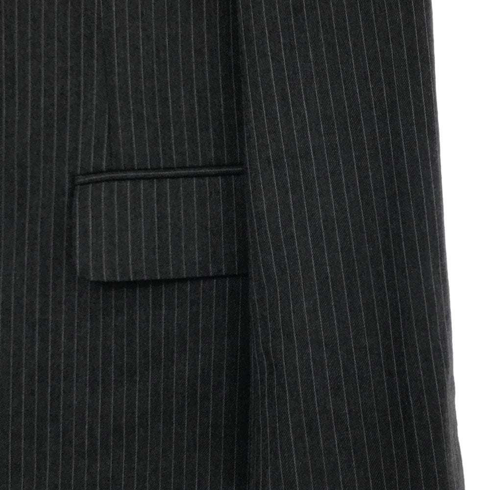 BURBERRY LONDON バーバリーロンドン 日本製 三陽商会 ストライプ テーラードジャケット グレー系 メンズ