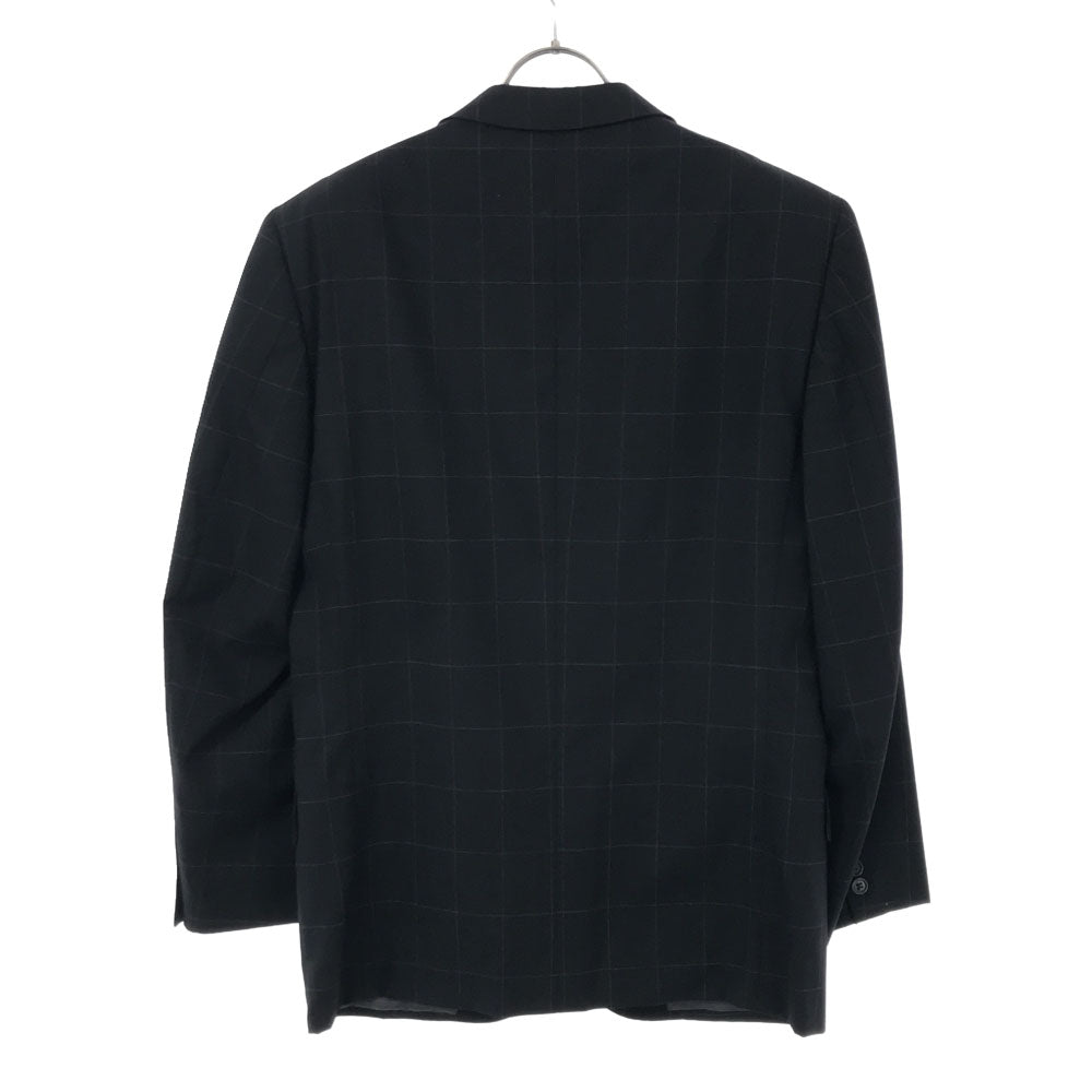 Paul Smith LONDON ポールスミスロンドン 格子柄 テーラードジャケット 90A4 ブラック メンズ