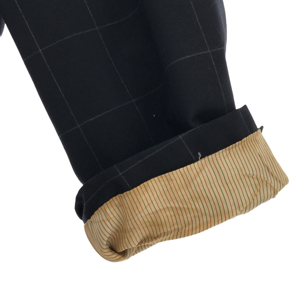 Paul Smith LONDON ポールスミスロンドン 格子柄 テーラードジャケット 90A4 ブラック メンズ